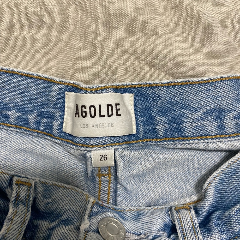 Agolde Riley Shorts - Picture 3 of 4